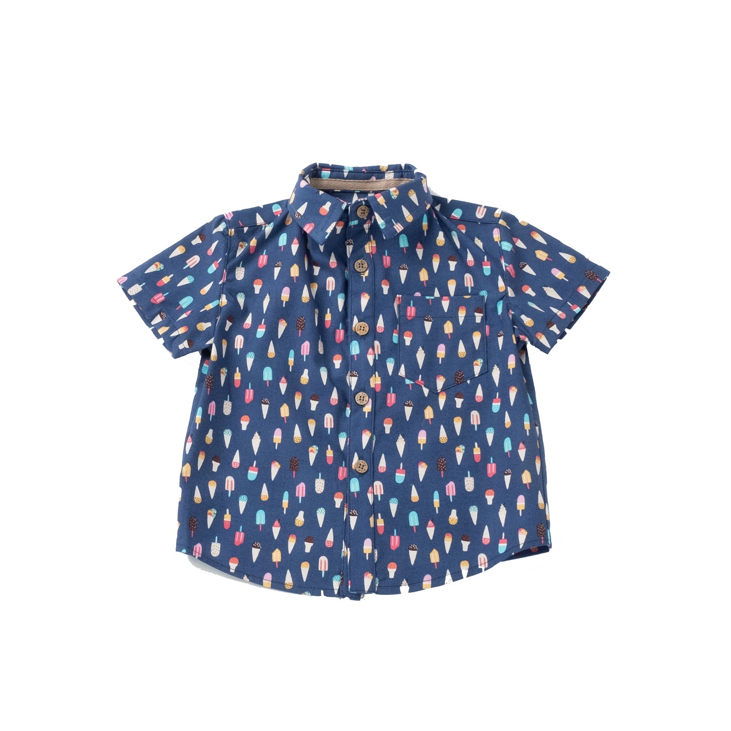 Pre-Order Boy's Button down Camp Shirts in sizes 8-12
