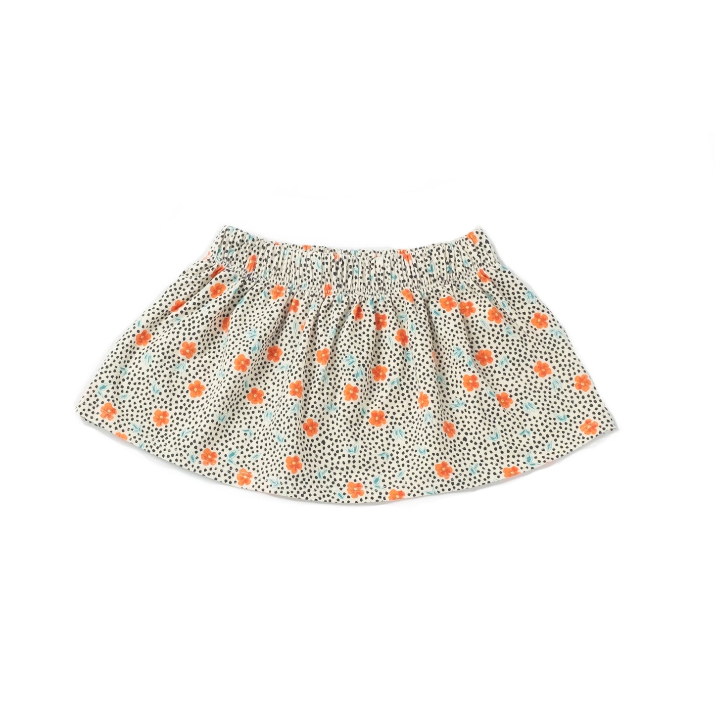 Skirt, Snow Leopard Floral