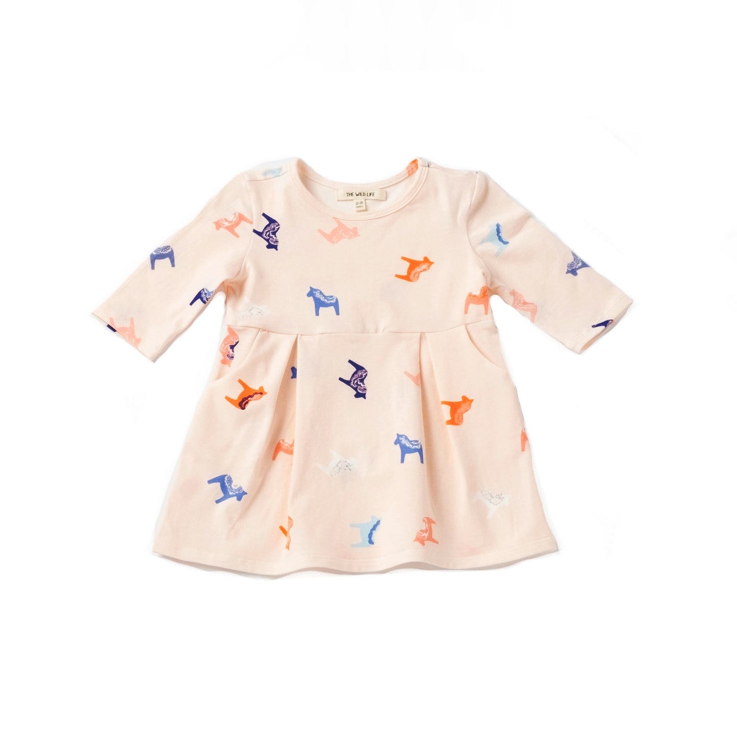 Sage dress in Pink Nordic Horse