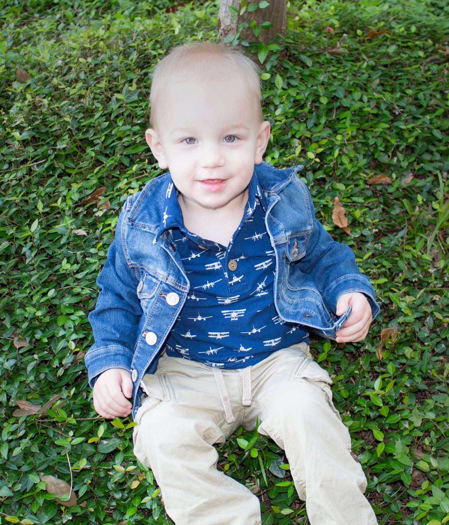 Brennan Polo Shirt, Airplane