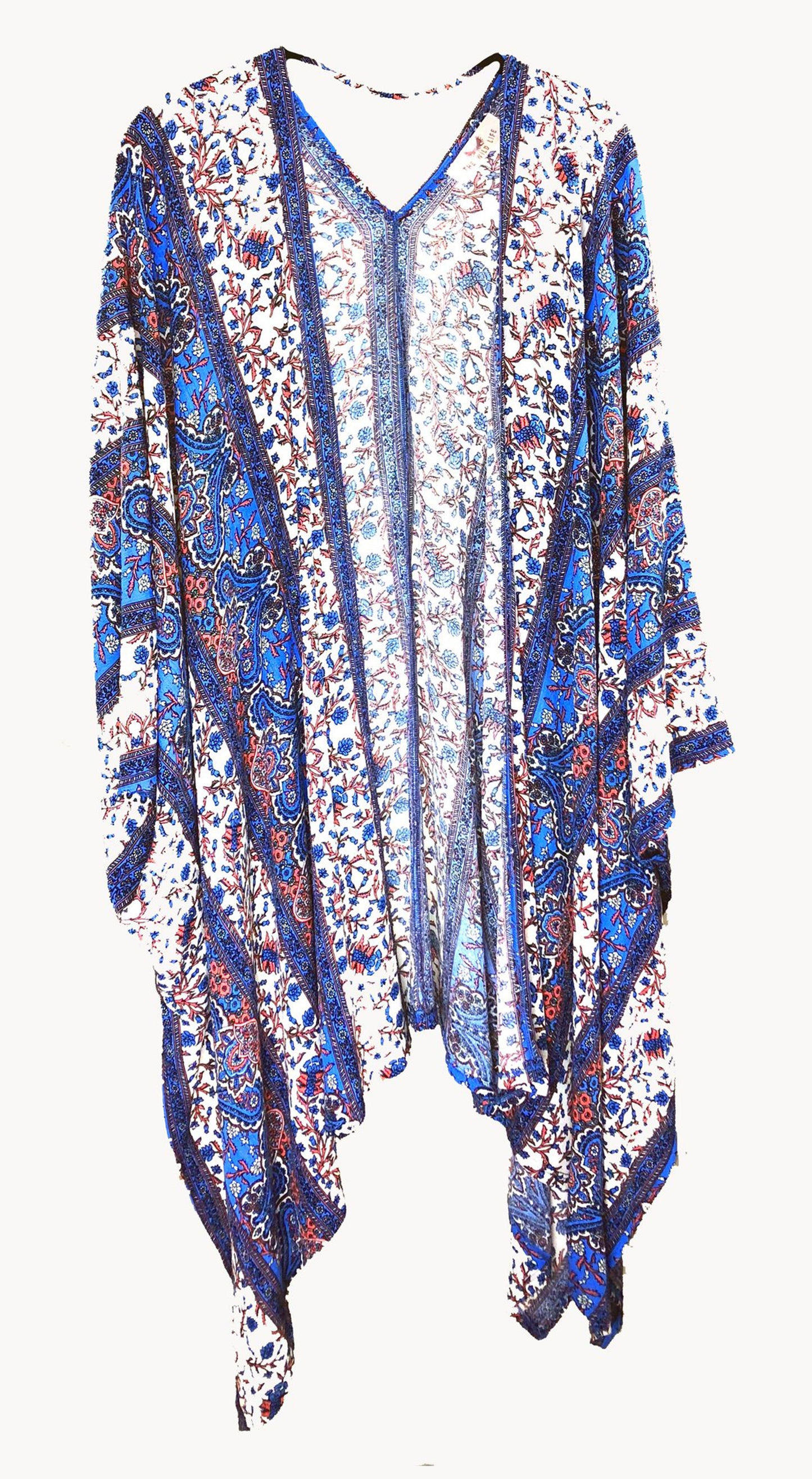 Mother of All Kimonos, Santorini Blue