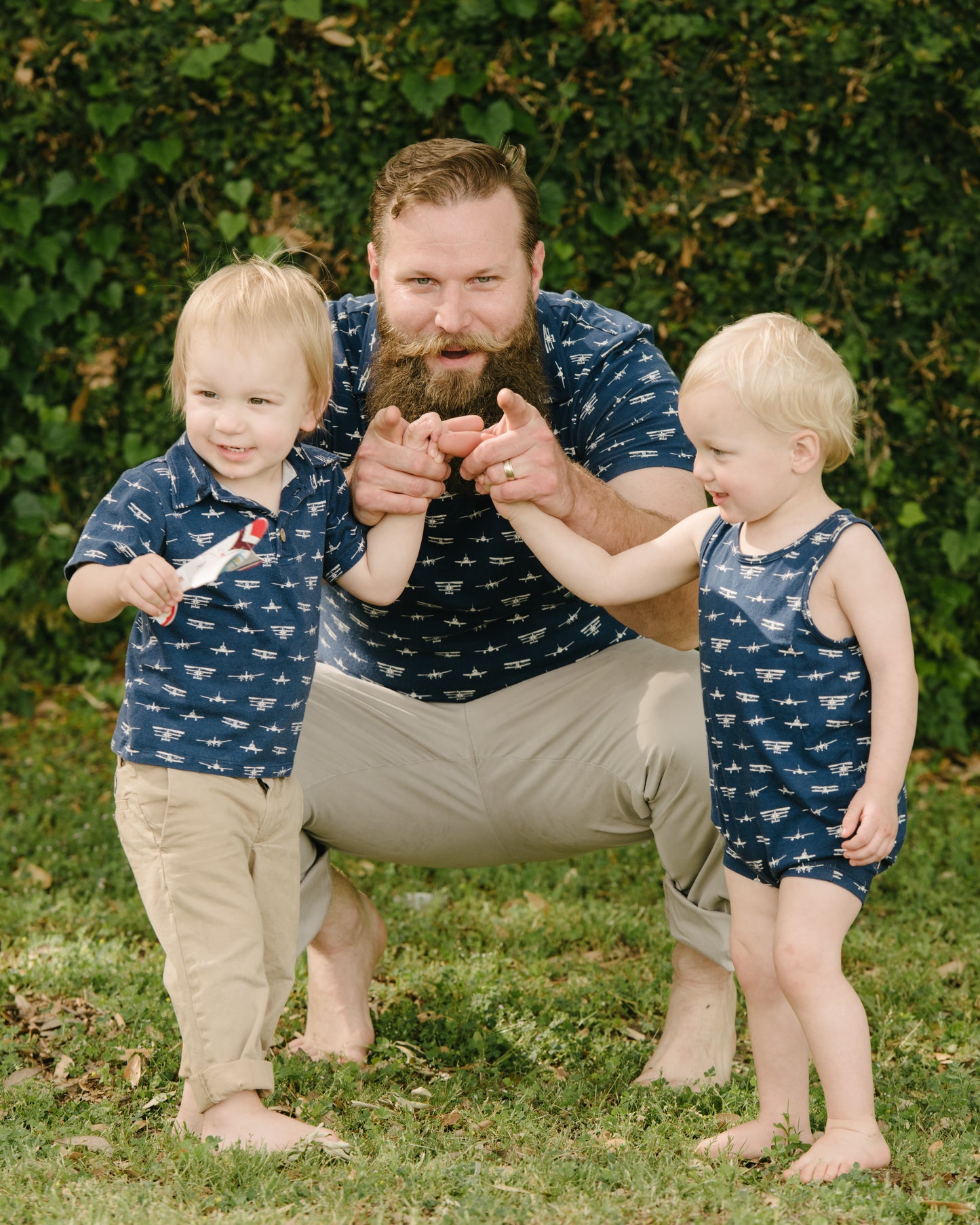 Brennan Polo Shirt, Airplane