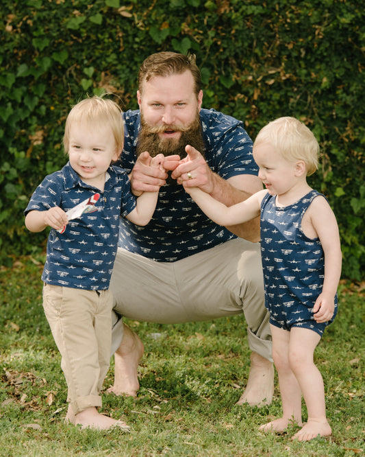 Brennan Polo Shirt, Airplane