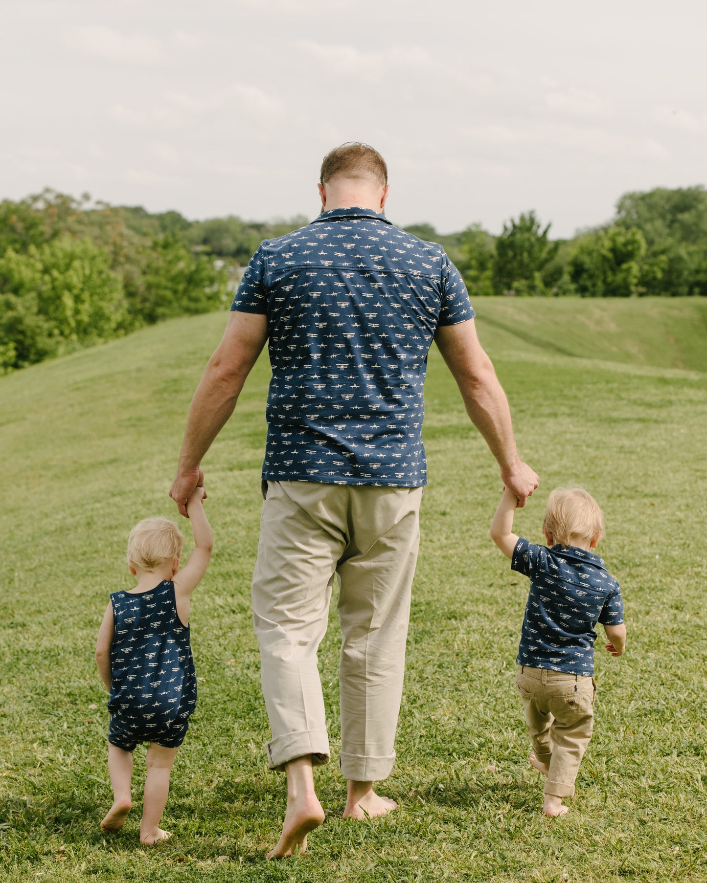 Brennan Men's Polo, Airplane