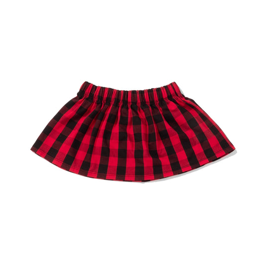 Girl's Skirt in Buffalo Plaid