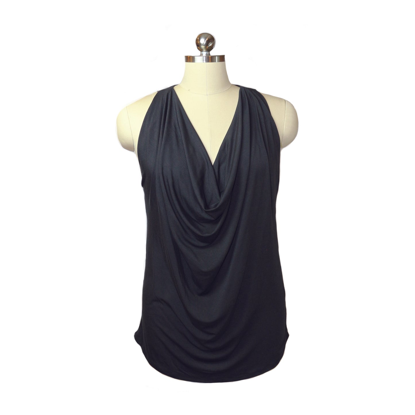 Jade Top, Charcoal