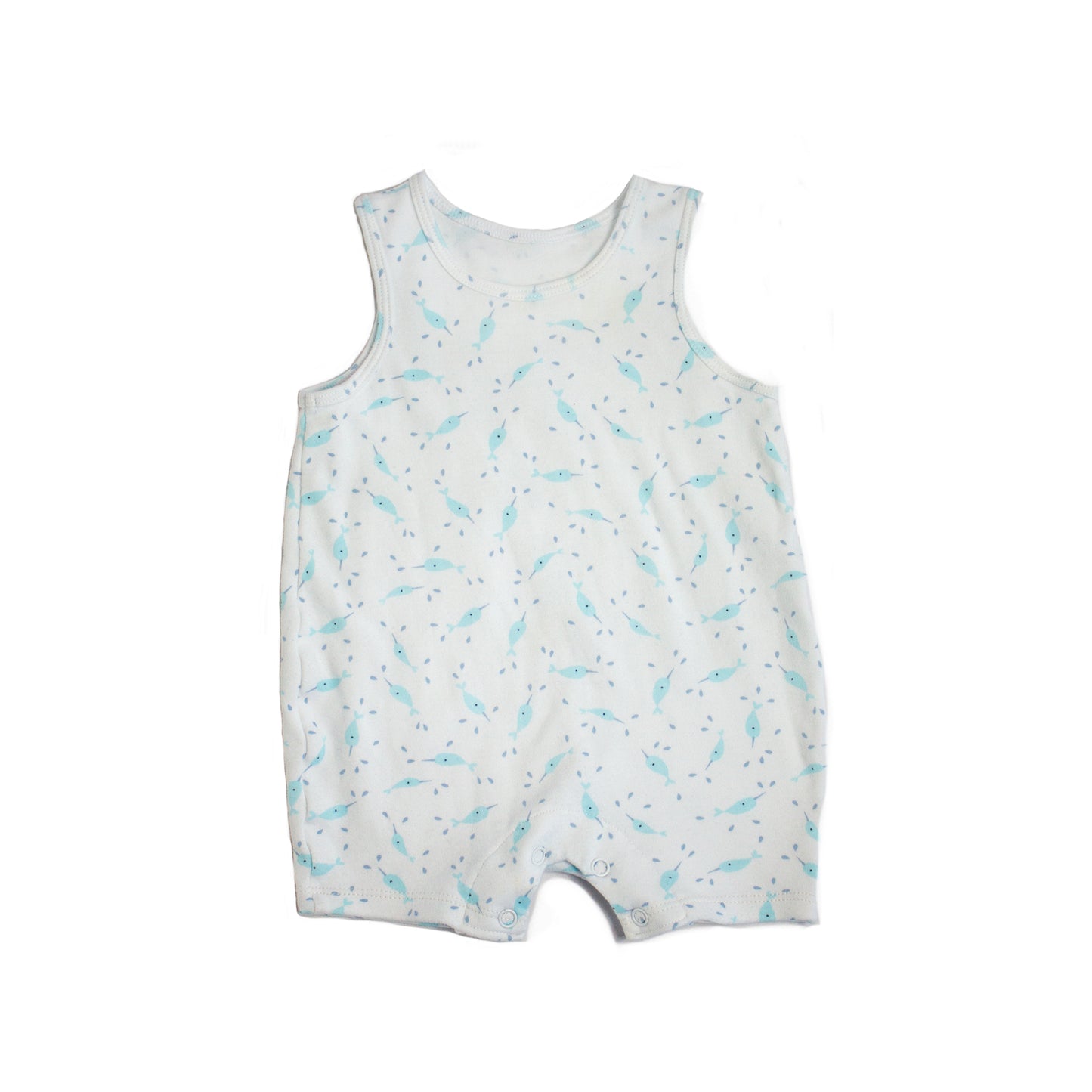 Parker Romper, Narwhal