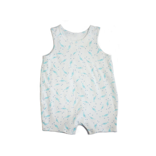 Parker Romper, Narwhal