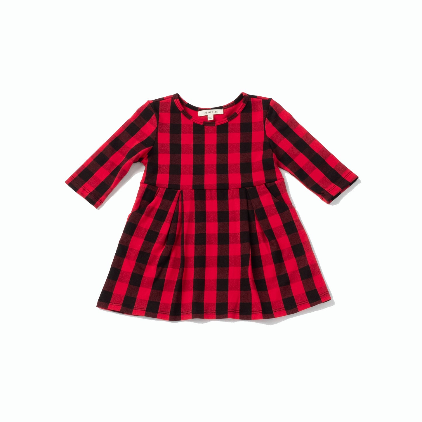 Sage Dress in Buffalo Plaid