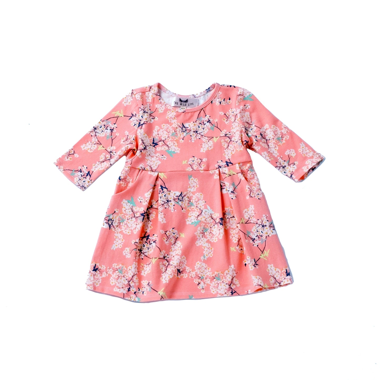 Sage Dress, Cherry Blossom