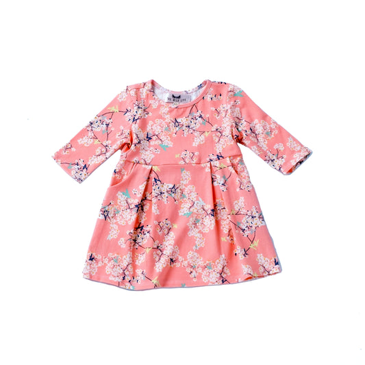 Sage Dress, Cherry Blossom