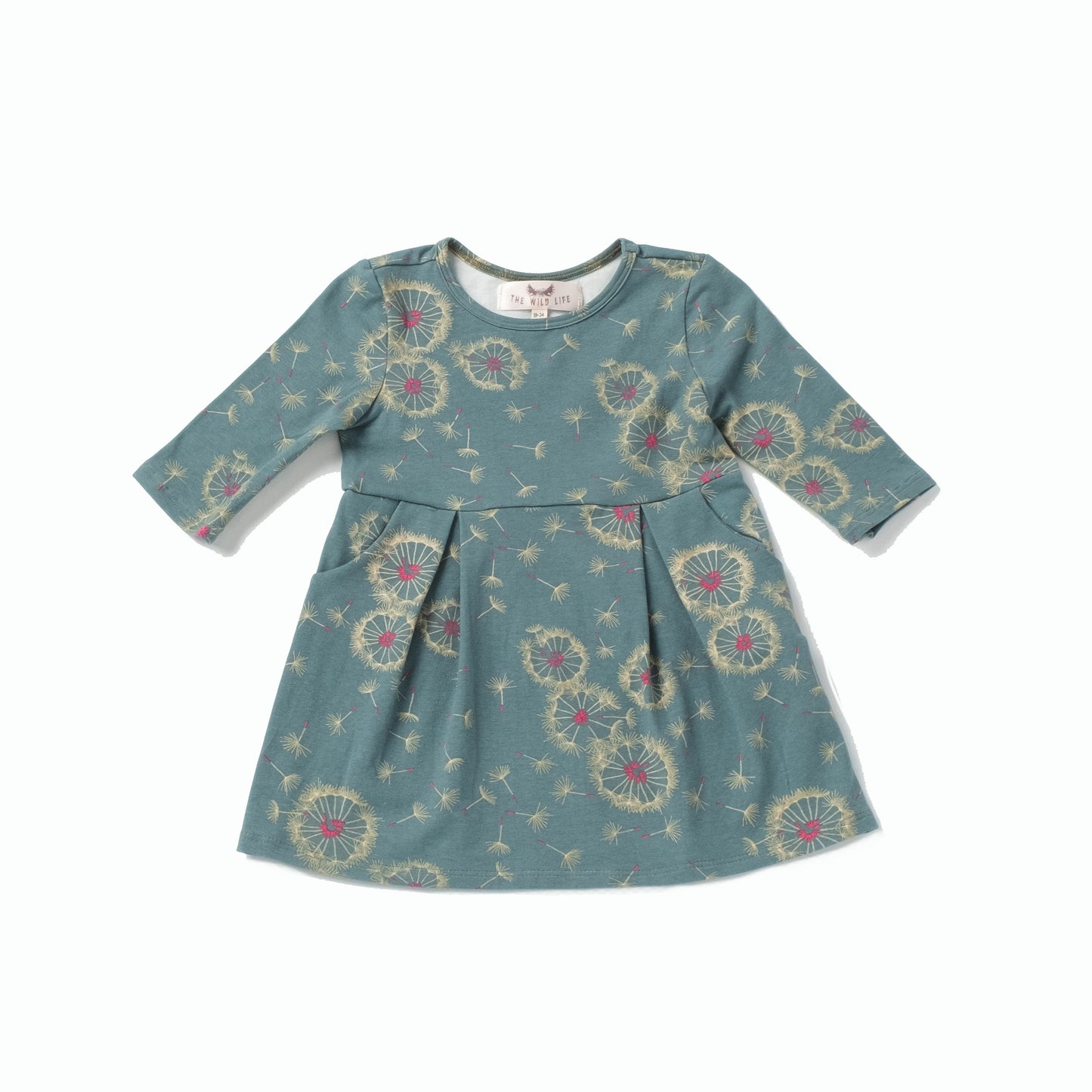 Sage Dress in Dandelion