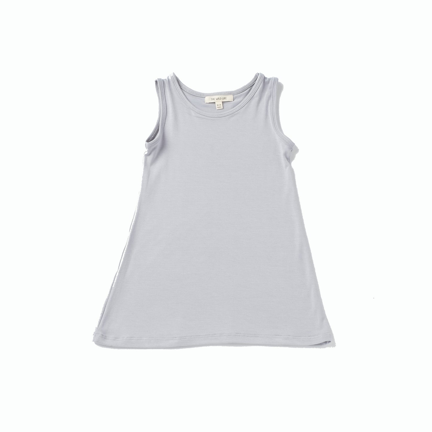 Emma Dress, Light Gray