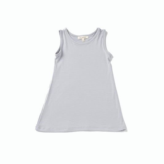 Emma Dress, Light Gray