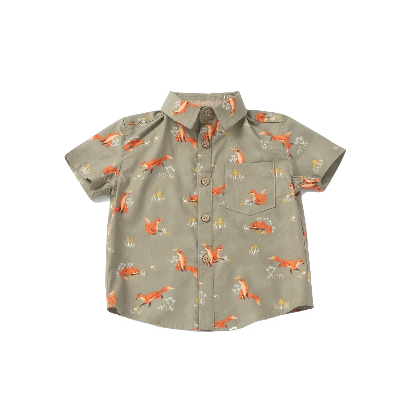 Pre-Order Boy's Button down Camp Shirts in sizes 8-12